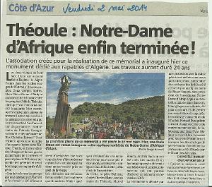 2014 05 01 NOTRE DAME D AFRIQUE MEMORIAL A THEOULE SUR MER (72) par Chantal Derouet